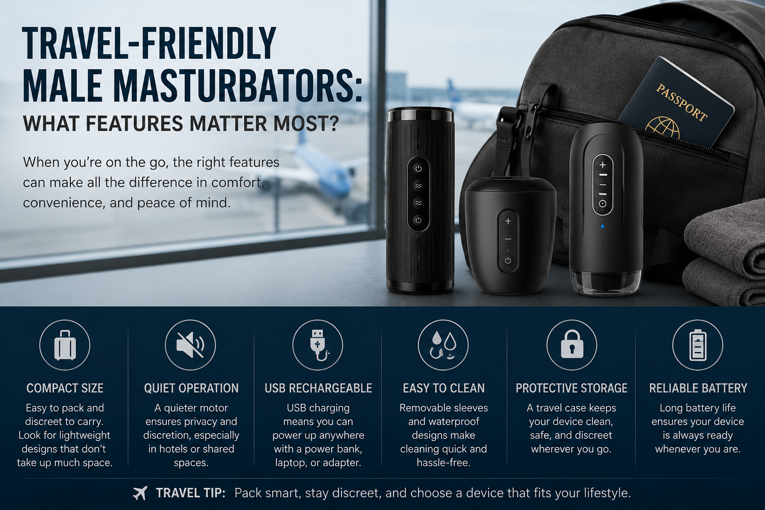 Travel-Friendly Male Masturbators: What Features Matter Most?