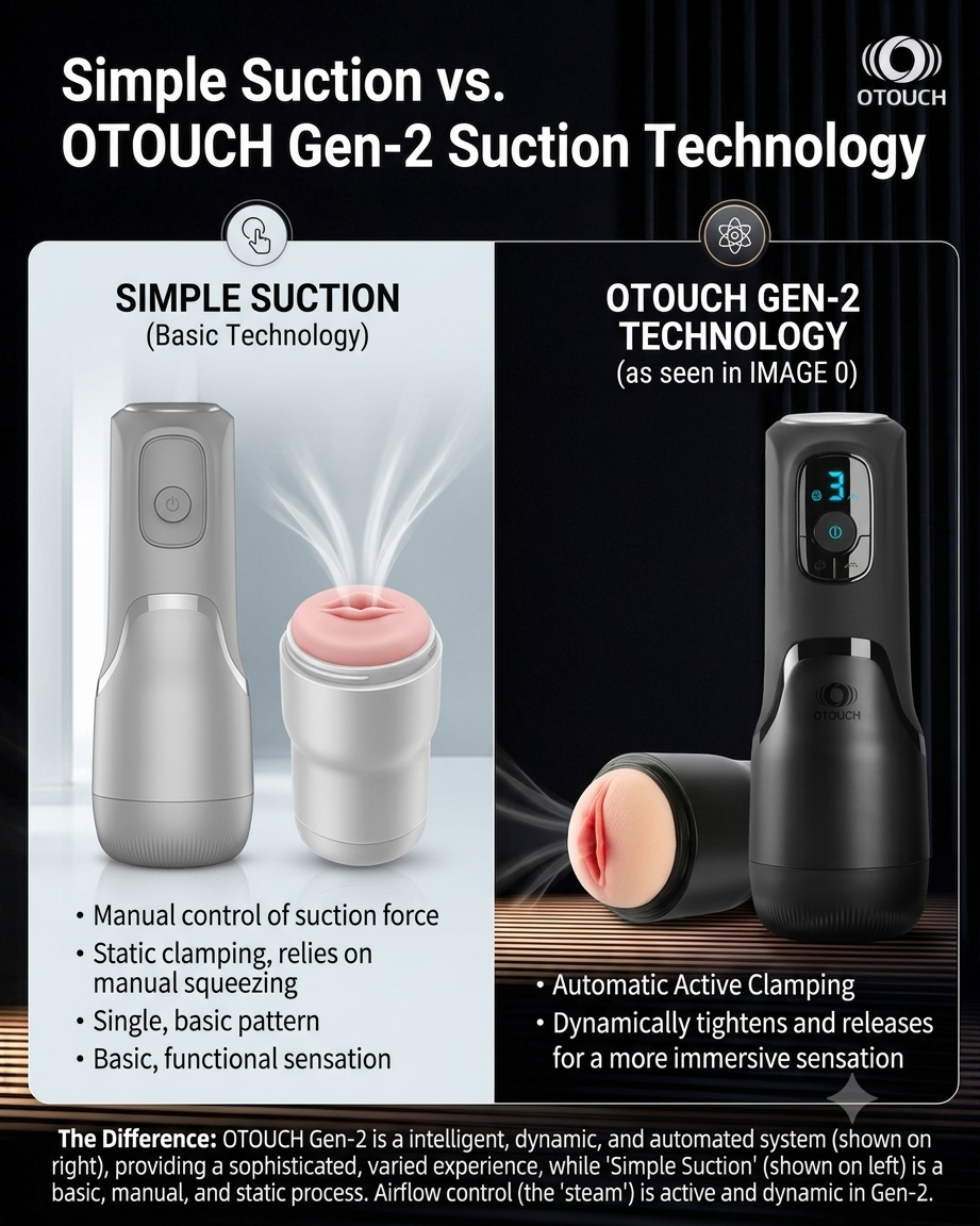 Simple Suction vs OTOUCH Second-Generation Suction Technology: What Makes the Difference?