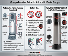 Automatic Penis Pumps Explained: Benefits, Safety Tips, and Why the MACHO WORK 1 Is Worth Considering