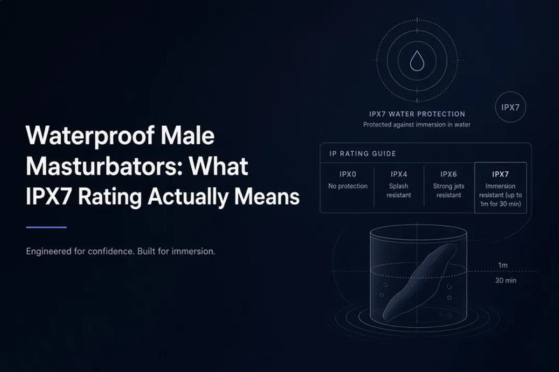Waterproof Male Masturbators: What IPX7 Rating Actually Means