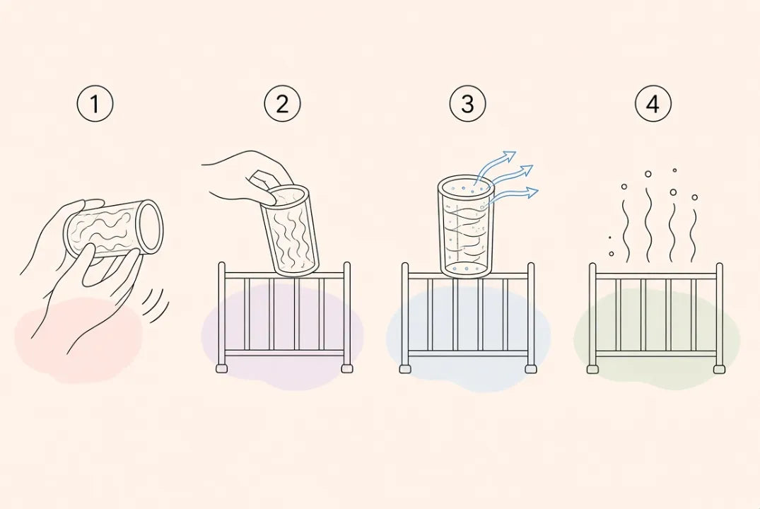 Why a Drying Rack Prevents Mold and Bacteria Growth
