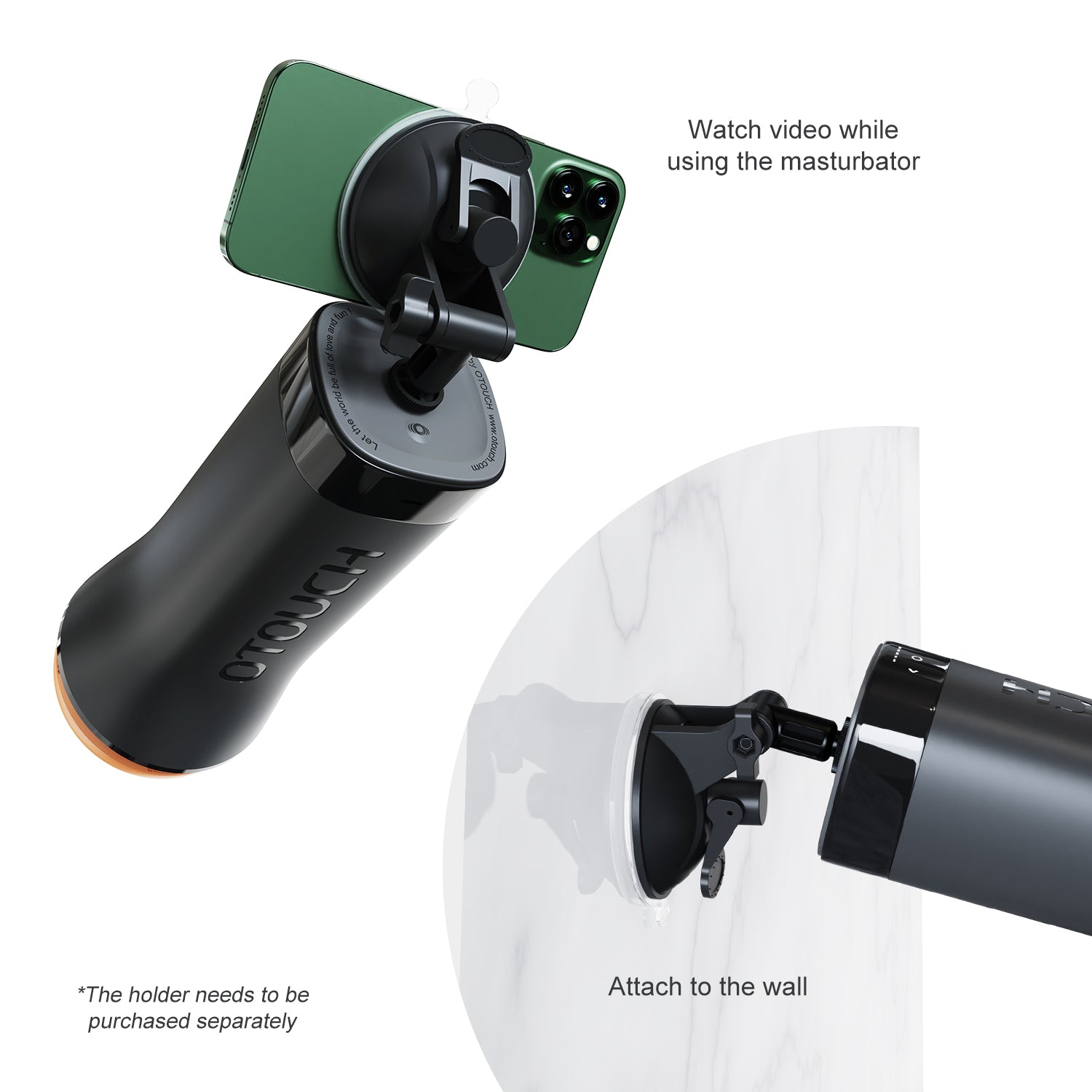 INSCUP 3 Smart Masturbator Pressure Detection, Auto-Size Adapt, 360° Airbag Contraction