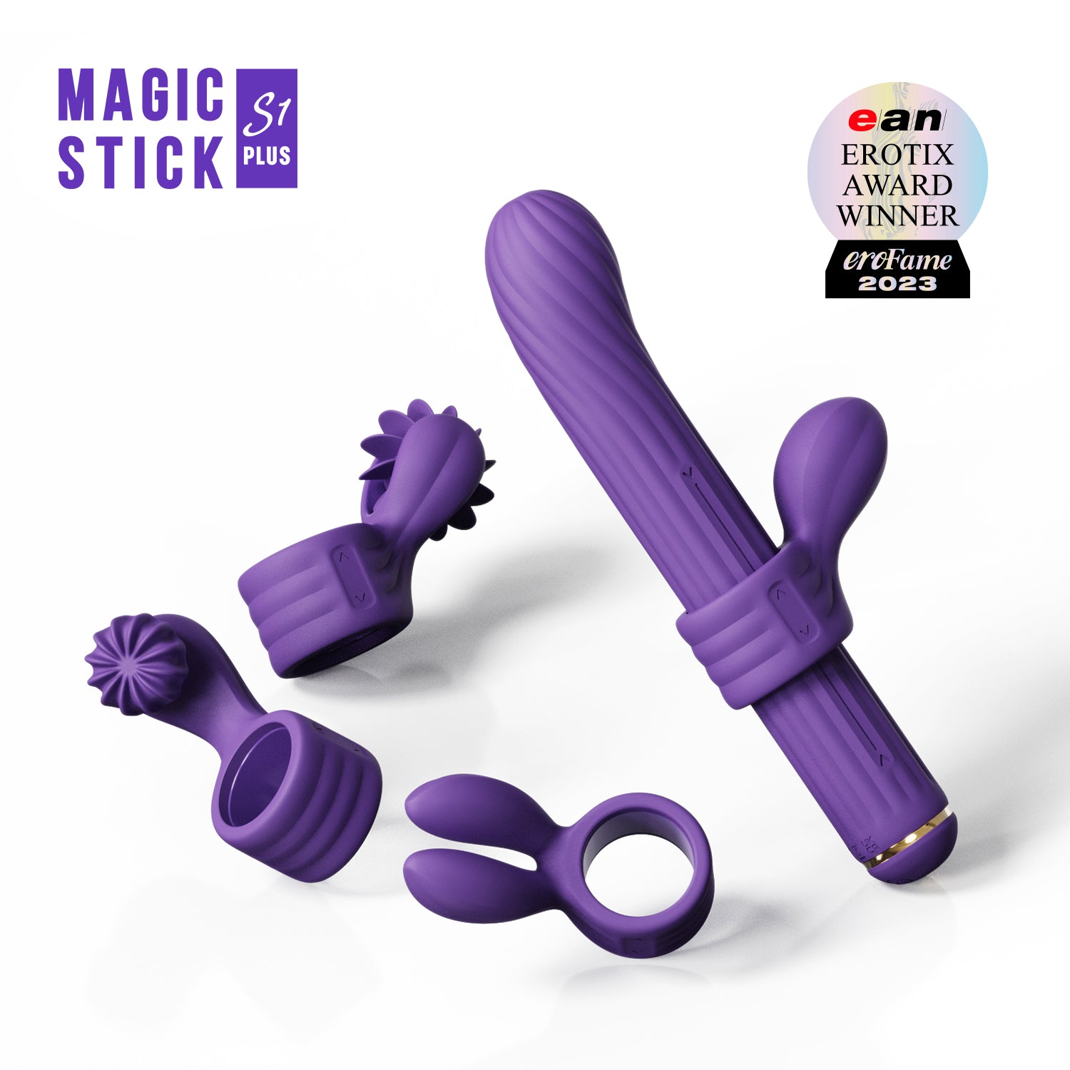 Magic Stick S1 Plus: Modular Rabbit Vibrator | Customizable Depth & Sensation | OTOUCH otouch Magic Stick S1 Plus: Modular Rabbit Vibrator | Customizable Depth & Sensation | OTOUCH otouch