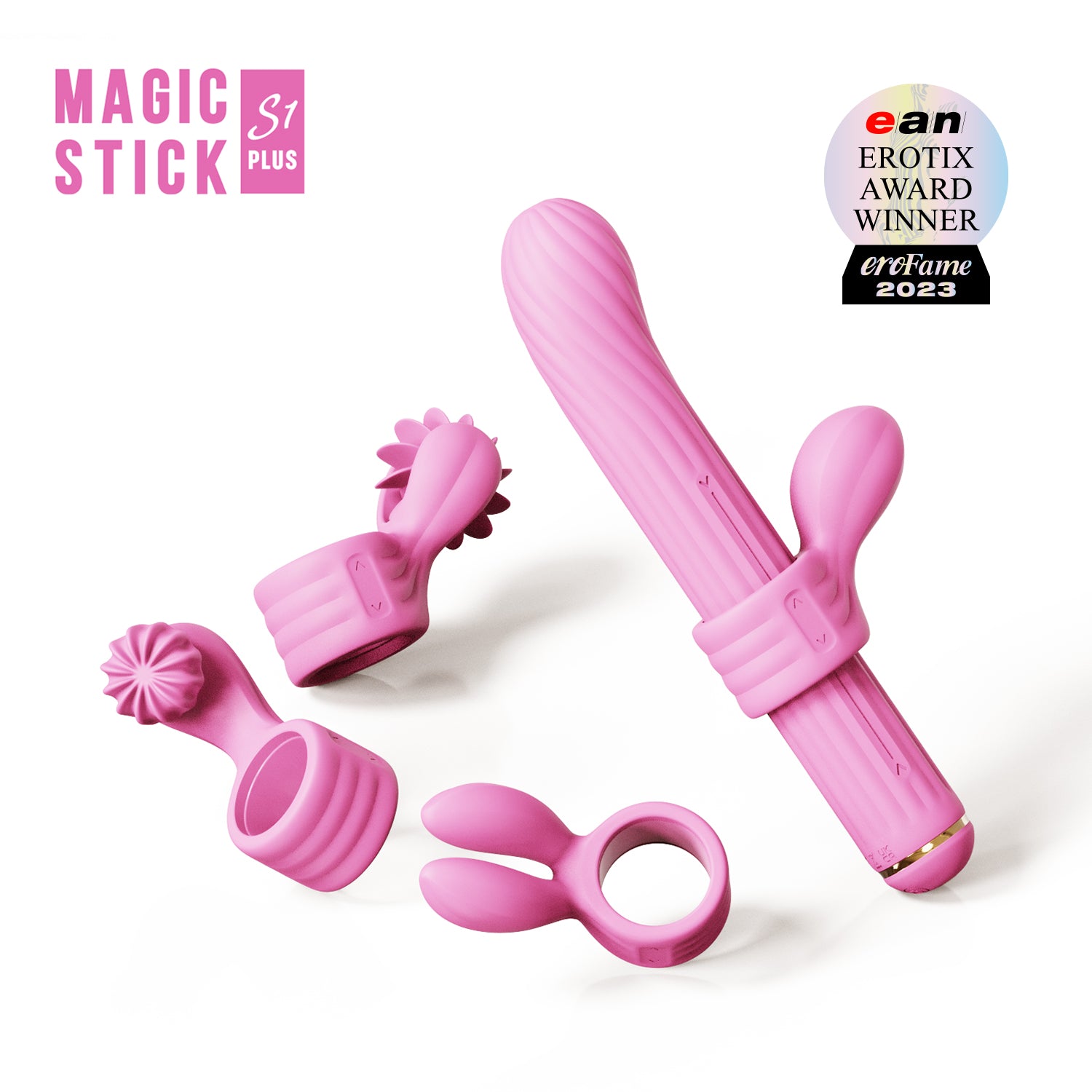 Vibromasseur lapin modulaire Magic Stick S1 Plus entièrement personnalisable (version standard) Image principale du produit