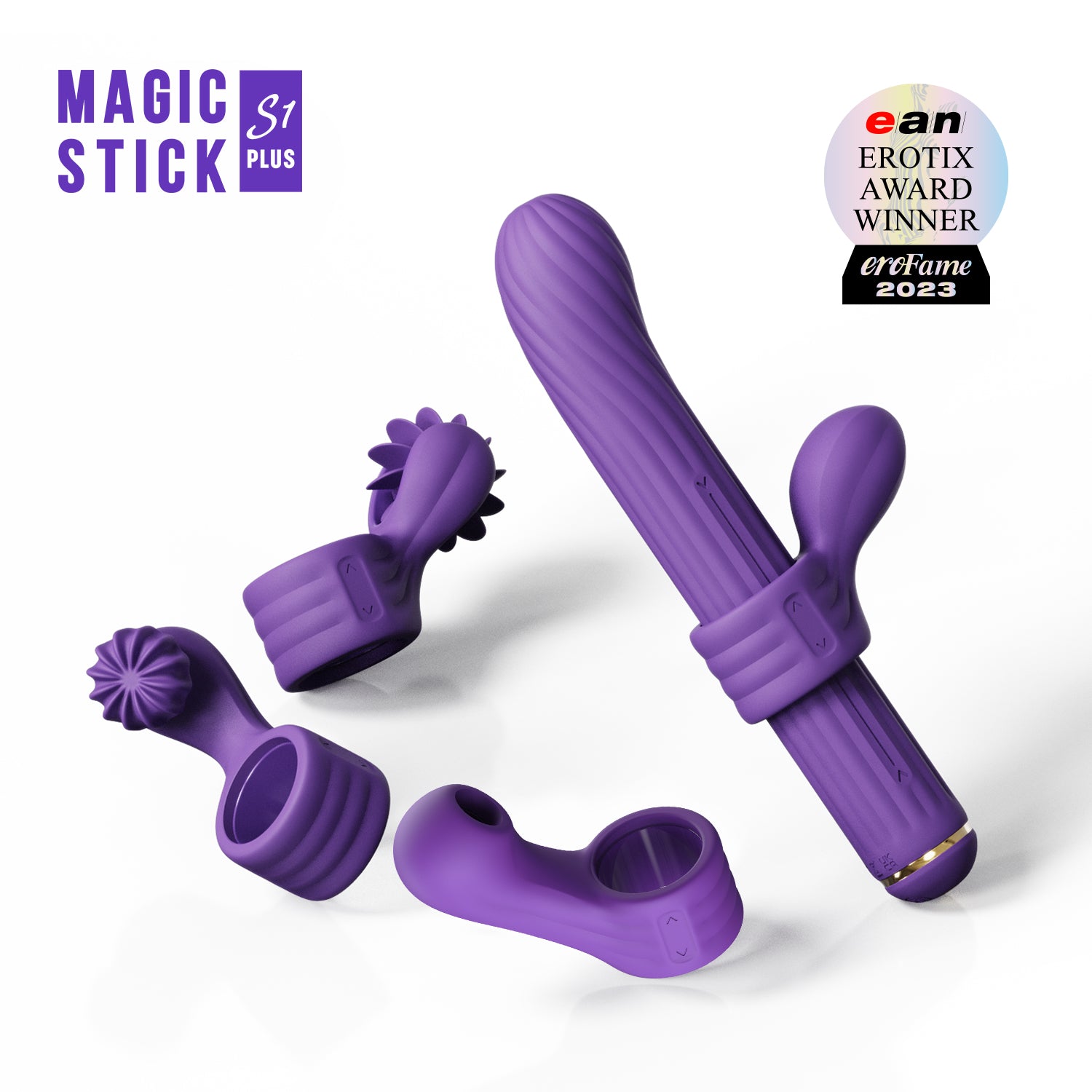 Magic Stick S1 Plus Vibrateur Lapin Modulaire Entièrement Personnalisable (Version Studio) Image principale du produit
