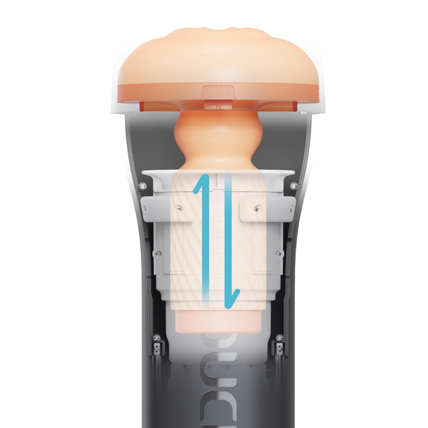 INSCUP 3 Smart Masturbator Pressure Detection, Auto-Size Adapt, 360° Airbag Contraction