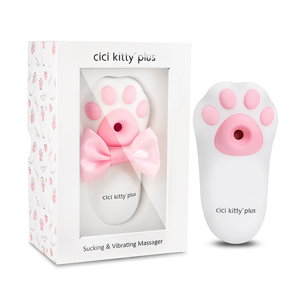 CiCi Kitty Plus 2-in-1 Vibrator Clitoral Suction & Vibrating Massager, 7 Vibration & 6 Suction Modes