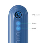 Submarine Waterproof Masturbator automatic Thrusting, Vibration Combo, Shower Safe