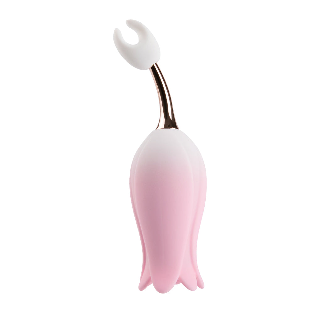 Bloom Tulip Vibrator - High-Frequency Clitoral & G-Spot Stimulation, 7 Ultrasonic Modes, Quiet & Waterproof