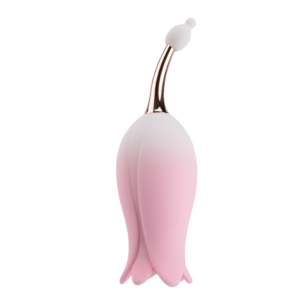 Bloom Tulip Vibrator - High-Frequency Clitoral & G-Spot Stimulation, 7 Ultrasonic Modes, Quiet & Waterproof