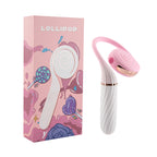 Lollipop Dual Stimulation Vibrator - Clitoral Suction & Vaginal Pulsation, 6+6 Modes, Intelligent Sensor