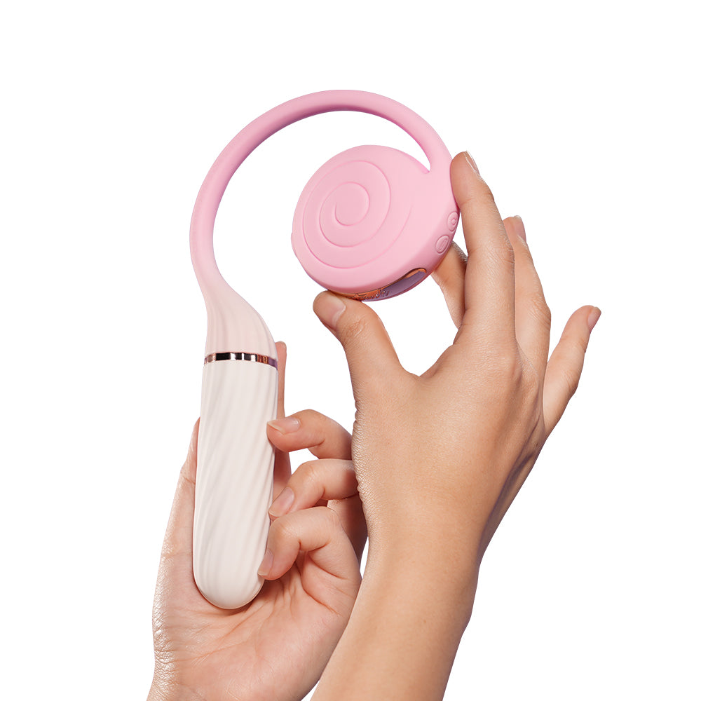 Lollipop Dual Stimulation Vibrator - Clitoral Suction & Vaginal Pulsation, 6+6 Modes, Intelligent Sensor