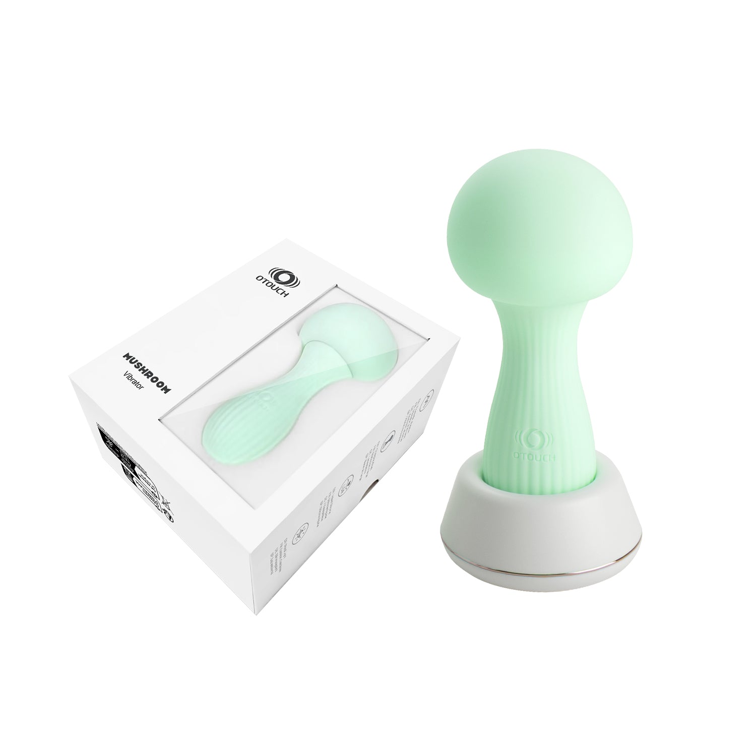 Mushroom Vibrator with PDS Technology - Auto Start/Stop, 7 Vibration Modes