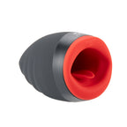 OTOUCH CHIVEN 2 heating masturbator side view showing textured silicone body and oral opening