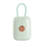 OTOUCH LOUIS mint green luxury handbag design vibrator front view showing unique privacy clamshell case and rose gold OTOUCH emblem