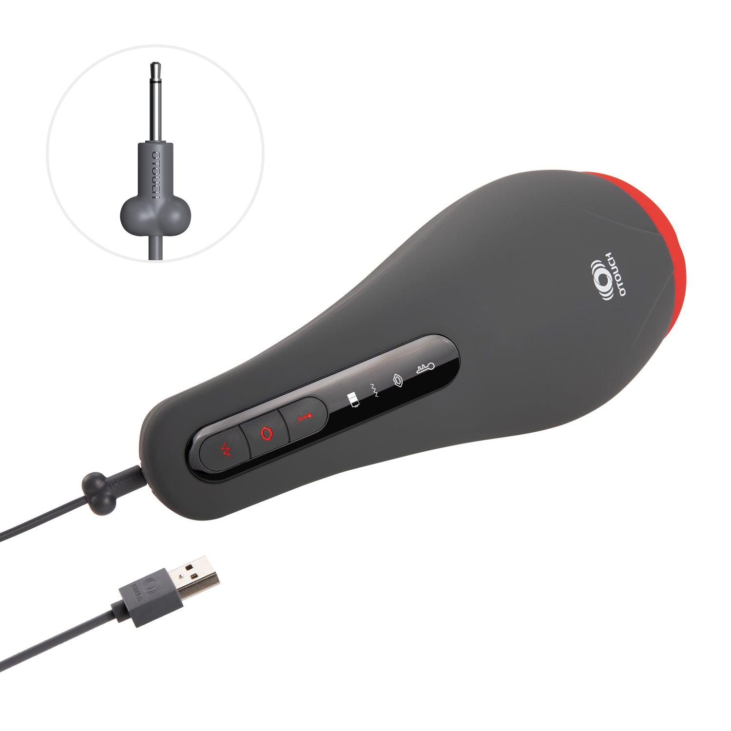 Otouch AIRTURN 2: Smart Male Masturbator with Unique USB Charging Pin Connector