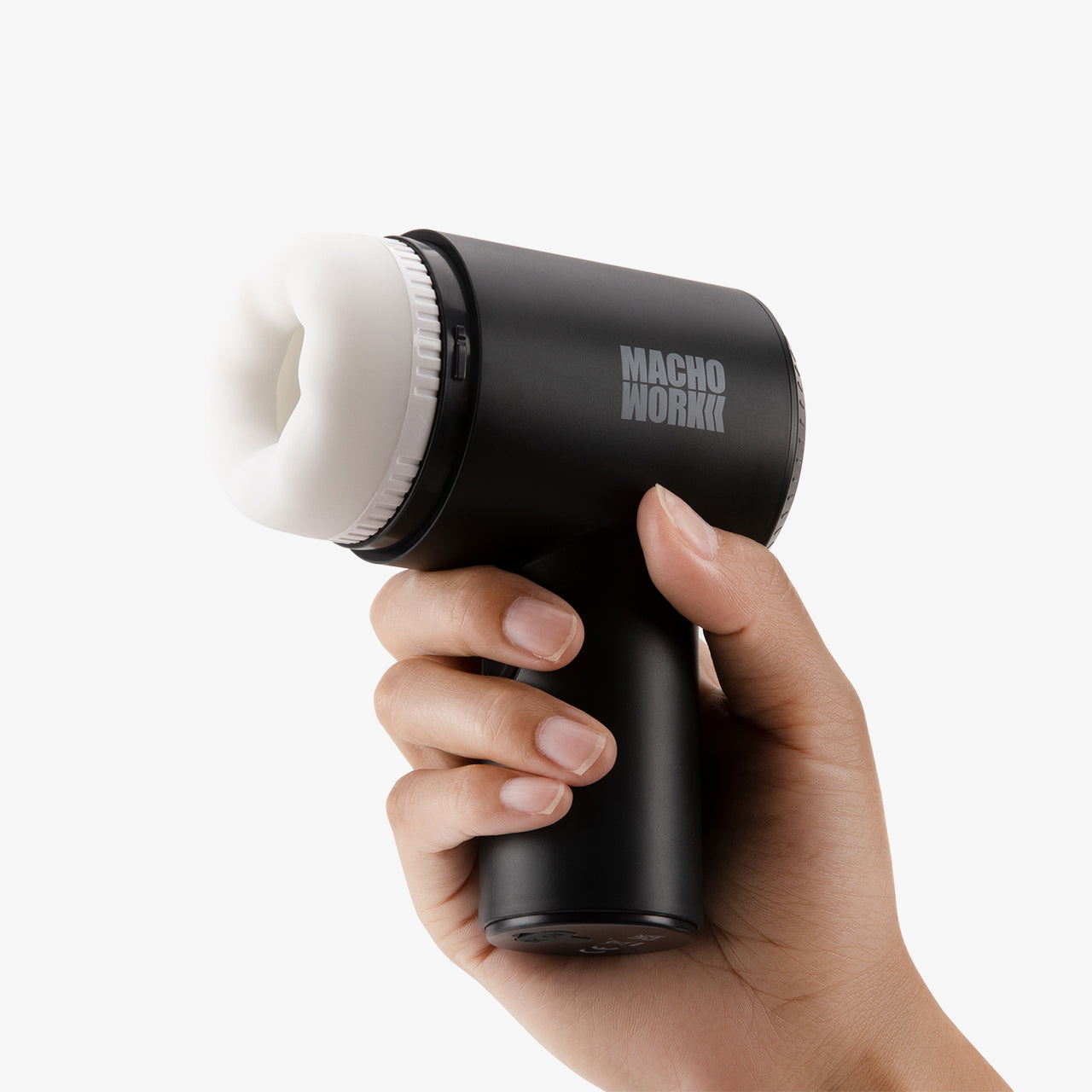 MACHO WORK 2 Glans Massager with Air Suction & Tapping 10 Vibration Modes