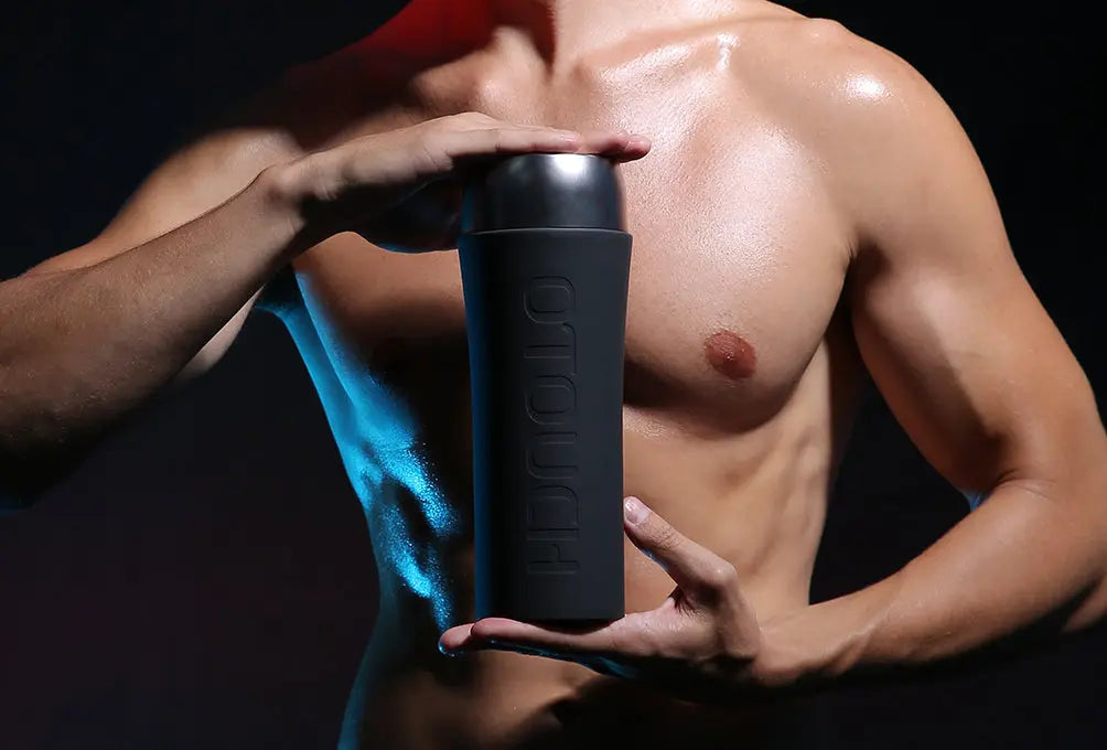 OTOUCH premium male masturbator – sleek cylindrical design with embossed logo, men's sexual wellness product