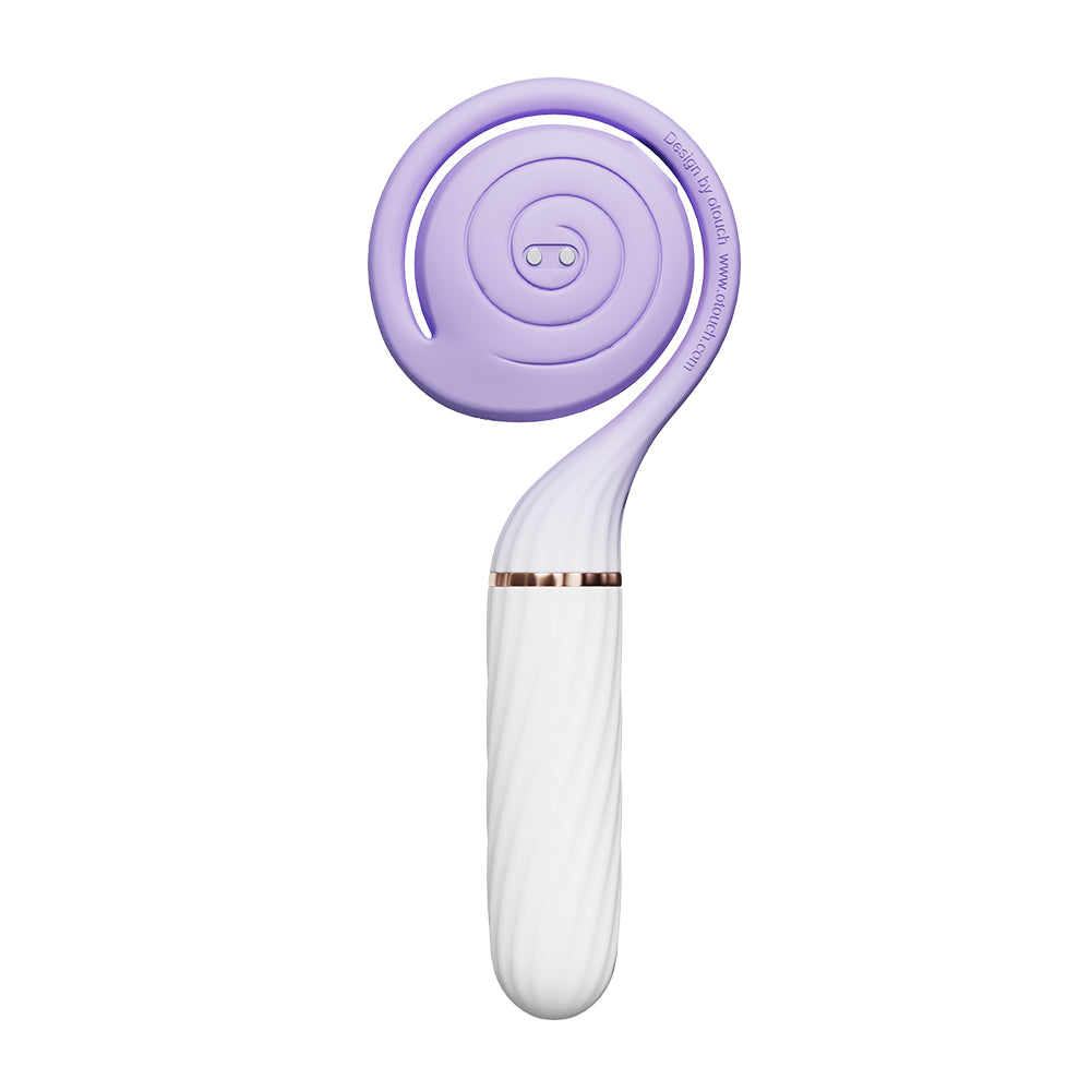 Lollipop Dual Stimulation Vibrator - Clitoral Suction & Vaginal Pulsation, 6+6 Modes, Intelligent Sensor
