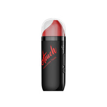 Black electric lube warmer with red dispenser top and red Otouch logo