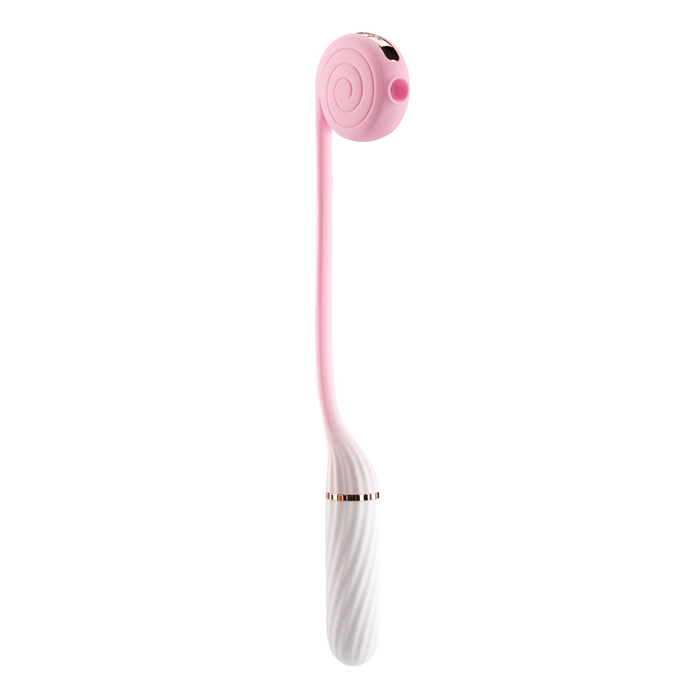 otouch-lollipop-dual-stimulation-vibrator-full-body-clitoral-suction-pulsating-egg-pink-white-silicone