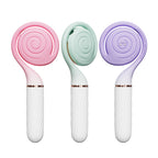 Lollipop is available in three colors — Petal Pink, Mint Green, and Lavender Purple. A thoughtful intimate gift for yourself or a partner, presented in premium packaging.